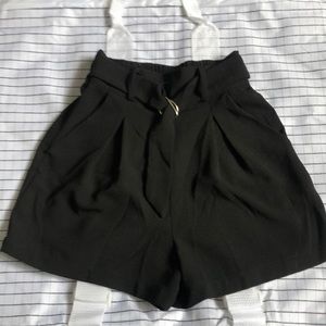 Black shorts